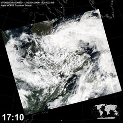 Level 1B Image at: 1710 UTC