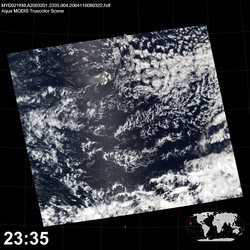 Level 1B Image at: 2335 UTC