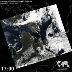 Level 1B Image at: 1700 UTC