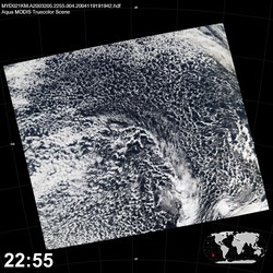 Level 1B Image at: 2255 UTC