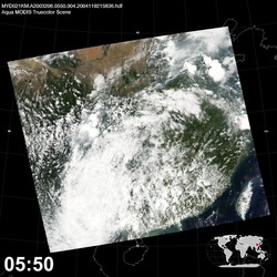 Level 1B Image at: 0550 UTC