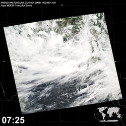 Level 1B Image at: 0725 UTC