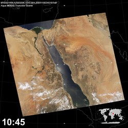 Level 1B Image at: 1045 UTC