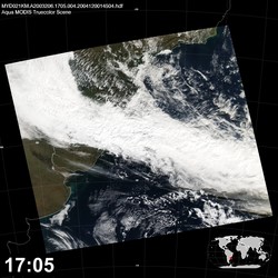 Level 1B Image at: 1705 UTC