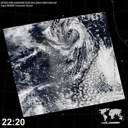 Level 1B Image at: 2220 UTC