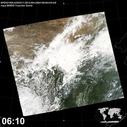 Level 1B Image at: 0610 UTC