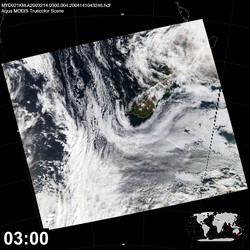 Level 1B Image at: 0300 UTC