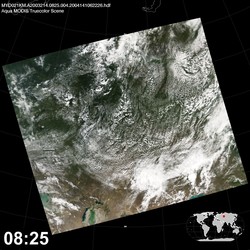 Level 1B Image at: 0825 UTC