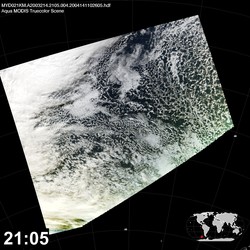 Level 1B Image at: 2105 UTC