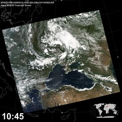 Level 1B Image at: 1045 UTC