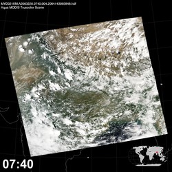 Level 1B Image at: 0740 UTC