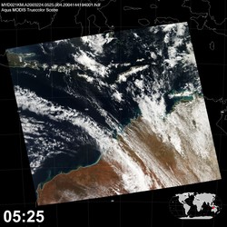 Level 1B Image at: 0525 UTC