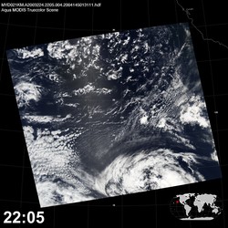 Level 1B Image at: 2205 UTC