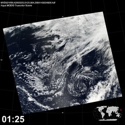 Level 1B Image at: 0125 UTC