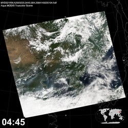 Level 1B Image at: 0445 UTC