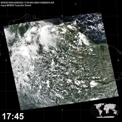 Level 1B Image at: 1745 UTC