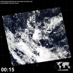 Level 1B Image at: 0015 UTC