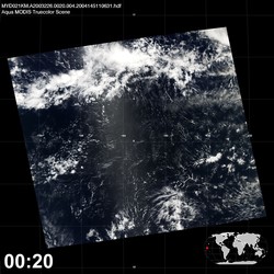 Level 1B Image at: 0020 UTC