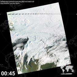 Level 1B Image at: 0045 UTC