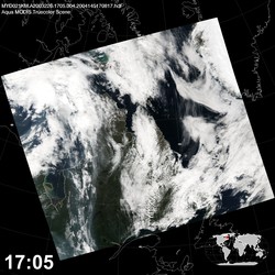 Level 1B Image at: 1705 UTC