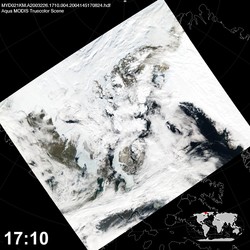 Level 1B Image at: 1710 UTC