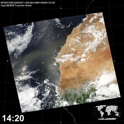 Level 1B Image at: 1420 UTC