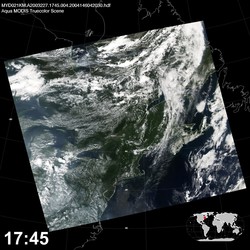 Level 1B Image at: 1745 UTC