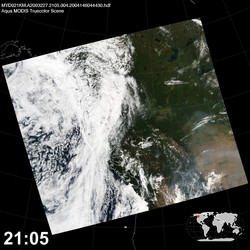 Level 1B Image at: 2105 UTC