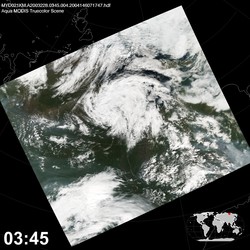 Level 1B Image at: 0345 UTC