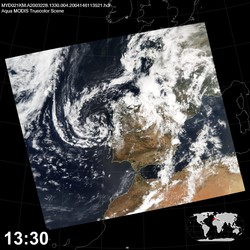 Level 1B Image at: 1330 UTC