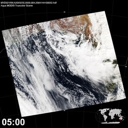 Level 1B Image at: 0500 UTC