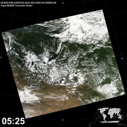 Level 1B Image at: 0525 UTC