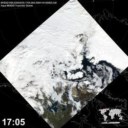 Level 1B Image at: 1705 UTC