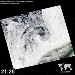 Level 1B Image at: 2125 UTC