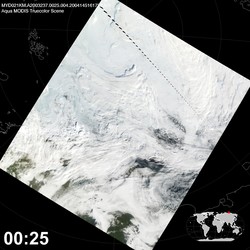 Level 1B Image at: 0025 UTC