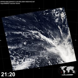 Level 1B Image at: 2120 UTC