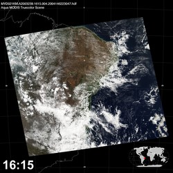 Level 1B Image at: 1615 UTC