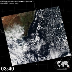 Level 1B Image at: 0340 UTC