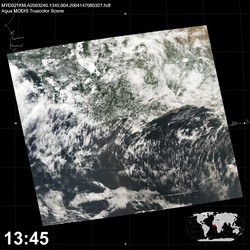 Level 1B Image at: 1345 UTC