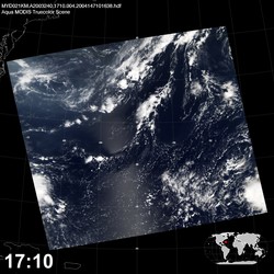 Level 1B Image at: 1710 UTC