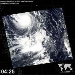 Level 1B Image at: 0425 UTC