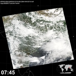 Level 1B Image at: 0745 UTC