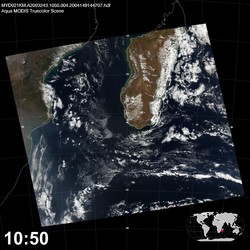 Level 1B Image at: 1050 UTC