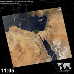 Level 1B Image at: 1105 UTC