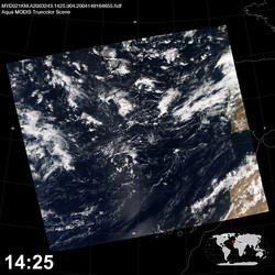 Level 1B Image at: 1425 UTC