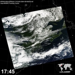 Level 1B Image at: 1745 UTC