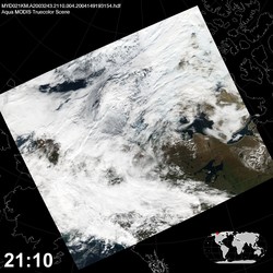 Level 1B Image at: 2110 UTC