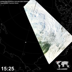 Level 1B Image at: 1525 UTC