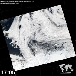 Level 1B Image at: 1705 UTC