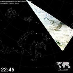 Level 1B Image at: 2245 UTC